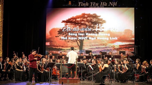 The programme attracts the participation of the Vietnam National Symphony Orchestra (Photo: toquoc.vn)