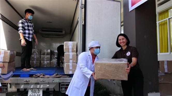 The Thanh Dat Cocoa Co Ltd has sent 2 tonnes of organic chocolate products to Japan. (Photo: VNA)