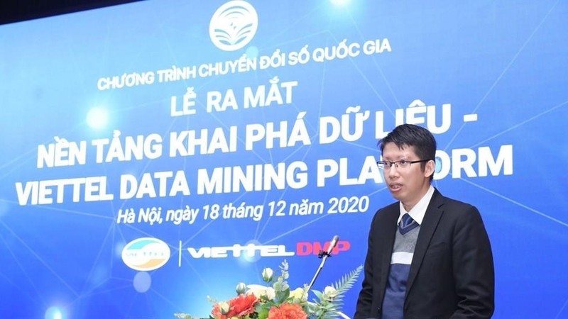 Dang Duc Thao, Deputy Director of the Viettel Cyberspace Centre (Photo: Minh Quyet – VNA)