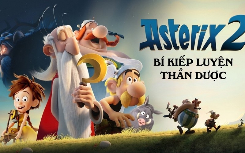 Poster of film “Asterix: The Secret of the Magic Potion”