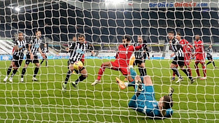 Soccer Football - Premier League - Newcastle United v Liverpool - St James' Park, Newcastle, Britain - December 30, 2020 Liverpool's Mohamed Salah in action. (Photo: Pool via Reuters)