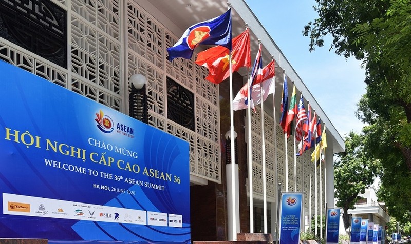 The 36th ASEAN Summit was held at the International Convention Centre, Hanoi, Vietnam.