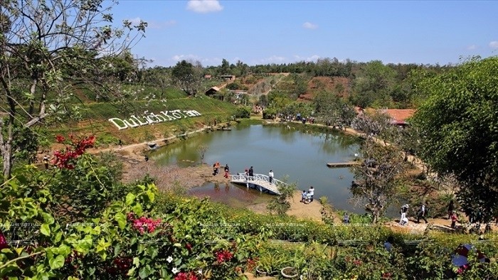 Kotam tourist site: An example of integrating ecological tourism and local cultural identity (Photo: Vietnam Pictorial)