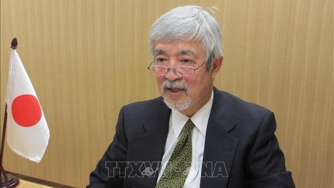 Director of the Vietnam Economic Research Institute (VERI) Hiroyuki Moribe. (Photo: VNA)