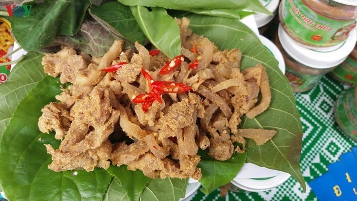 Sour pork – specialty of Muong ethnic minority in Phu Tho province