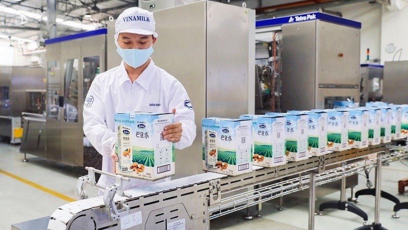 A Vinamilk milk production line.