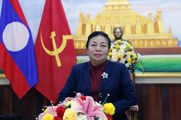 Head of the Lao Party Central Committee’s Commission for External Relations Sounthone Sayachak. (Photo: VNA)