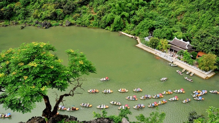 The Trang An landscape complex will be the host venue for many of the events during the National Tourism Year 2021.