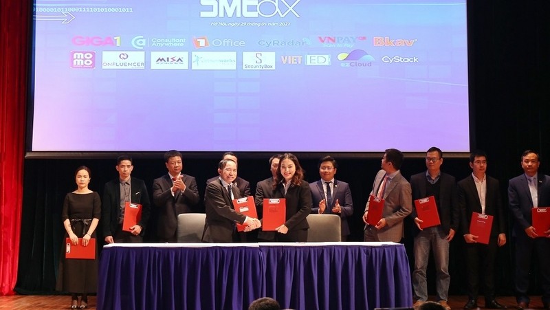 The ceremony to launch the SMEdx programme