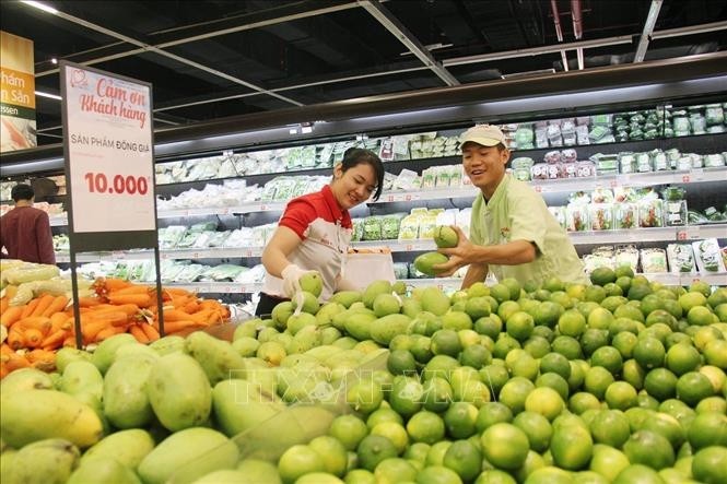 Vietnam's retail sales in January 2021 increase by 8.7% compared to the same period last year. (Photo: VNA)