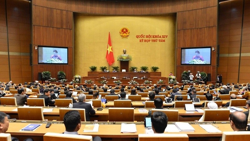 A session of the 14th National Assembly