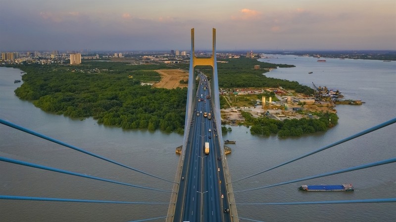 Phu My Bridge in Ho Chi Minh City (Photo: VNA)