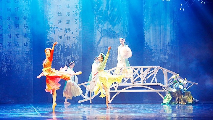 The ballet entitled “Kieu”, which was choreographed by Tuyet Minh, resonated across the country in 2020.