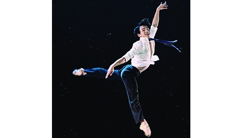 Nguyen Duc Hieu - the winner of the First Prize at the Nationwide Dance Performance Talent competition 2020. 