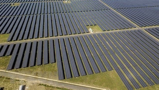 Sao Mai solar power plant in An Giang province (Photo: VNA)