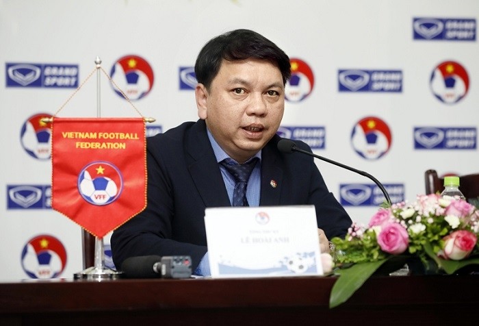 General Secretary of the Vietnam Football Federation Le Hoai Anh.