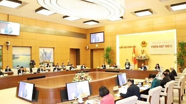 National Election Council's third meeting (Photo: VNA)