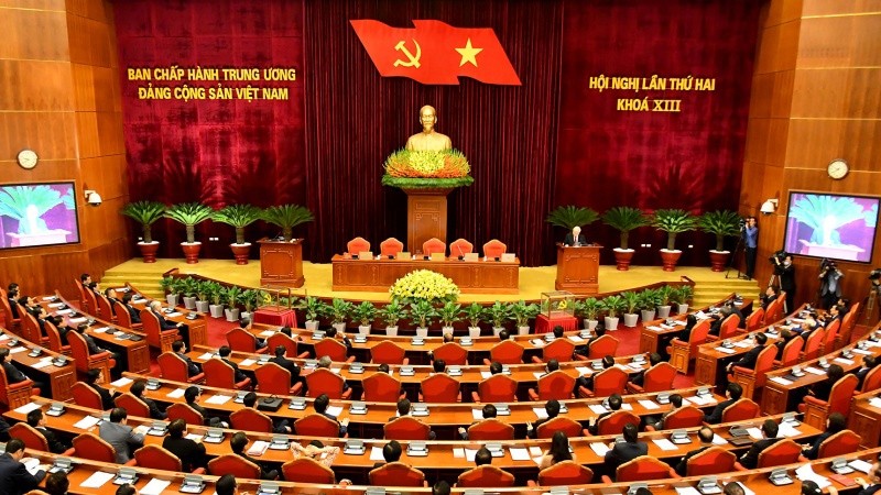 The second plenum of the 13th Party Central Committee