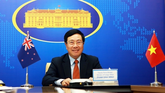 Vietnamese Deputy Prime Minister and Minister of Foreign Affairs Pham Binh Minh (Photo: VGP)