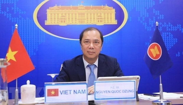 Head of Vietnam's ASEAN SOM and Deputy Foreign Minister Nguyen Quoc Dung (Photo: VNA)