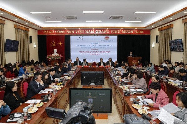 General view of the seminar. (Photo: Vietnamnet)