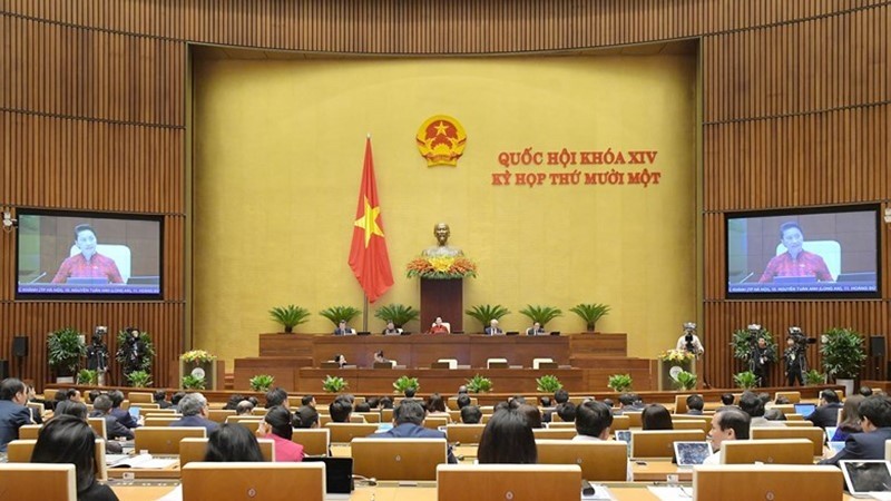 The third working day of 14th National Assembly’s 11th session. (Photo: quochoi.vn)