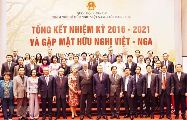 At the conference to review the Vietnam-Russia Friendship Parliamentarian Group's 2016-2021 tenure (Photo: VNA)