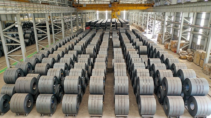 Hoa Phat Group’s hot-rolled coil warehouse