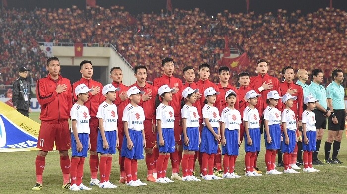 The Vietnamese team are now world No. 92 – their best position in the FIFA rankings in the past two decades. (Photo: NDO/Tran Hai)