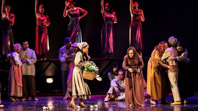 The musical ‘Les Misérables’ is touring from mid-April to early June 2021 in Hanoi, Dak Lak and Ho Chi Minh City. (Photo: bvhttdl.gov.vn)