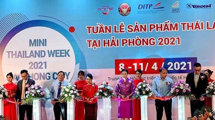 Mini Thailand Week underway in Hai Phong (Photo: NDO/Ngo Quang Dung)