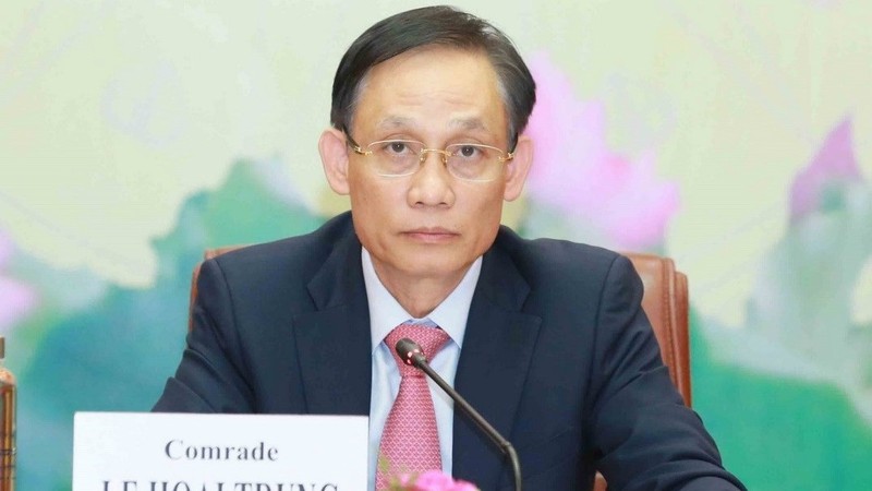 Head of the Party Central Committee’s Commission for External Relations Le Hoai Trung.