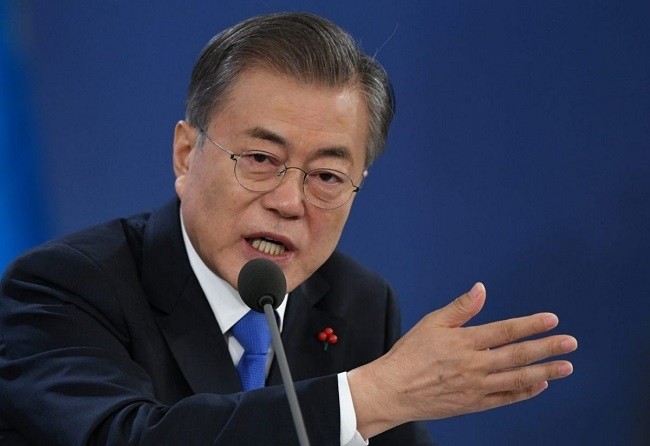 The Republic of Korea's President Moon Jae-in.