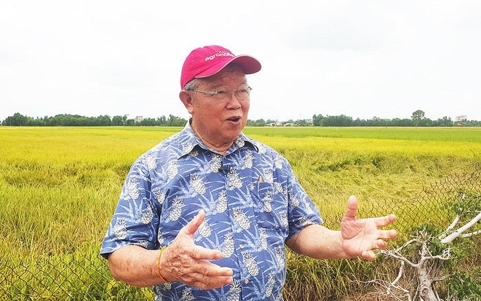 Prof. Vo Tong Xuan is an established scientist and researcher on agriculture in Vietnam (Photo: danviet.vn)