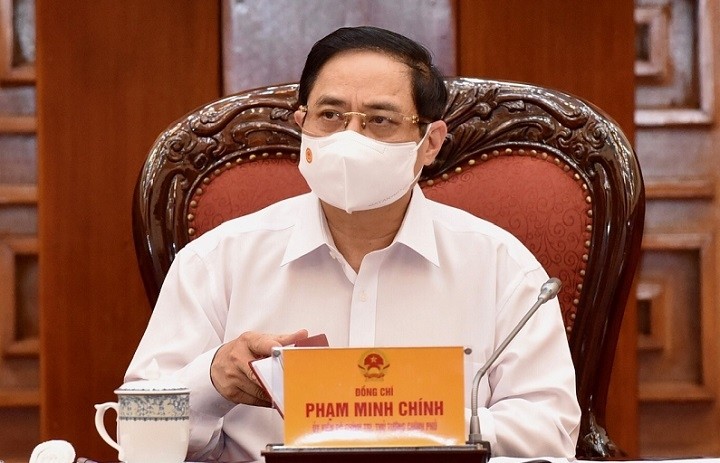 Prime Minister Pham Minh Chinh chairs the meeting. (Photo: NDO/Tran Hai)