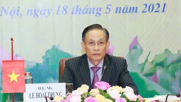 Chairman of the Party Central Committee’s Commission for External Relations Le Hoai Trung (Photo: VNA)