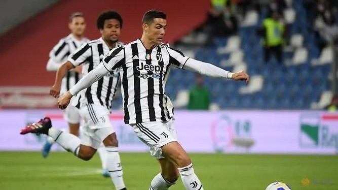 Juventus' Cristiano Ronaldo in action. (Reuters)