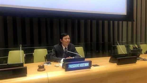 Ambassador Dang Dinh Quy, head of the Vietnam’s Permanent Mission to the UN. (Photo: VNA)