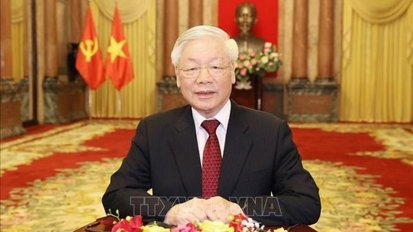 Professor, Dr Nguyen Phu Trong, General Secretary of the Central Committee of the Communist Party of Viet Nam (Photo: VNA)