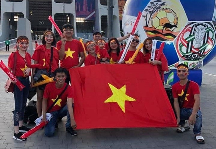 Vietnamese fans will have the chance to directly cheer on the national team in their World Cup qualifying mission in the UAE. (Photo: VFF)