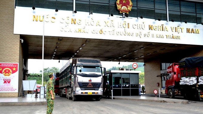 Over 500 tonnes of “thieu” lychee from Bac Giang province have been exported via the Kim Thanh border gate in Lao Cai province daily. 