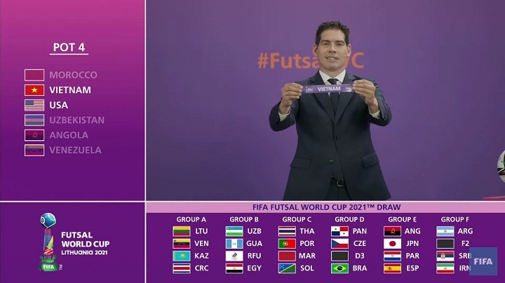 Vietnam have been drawn against Brazil, Panama, and the Czech Republic in Group D. (Photo: FIFA)