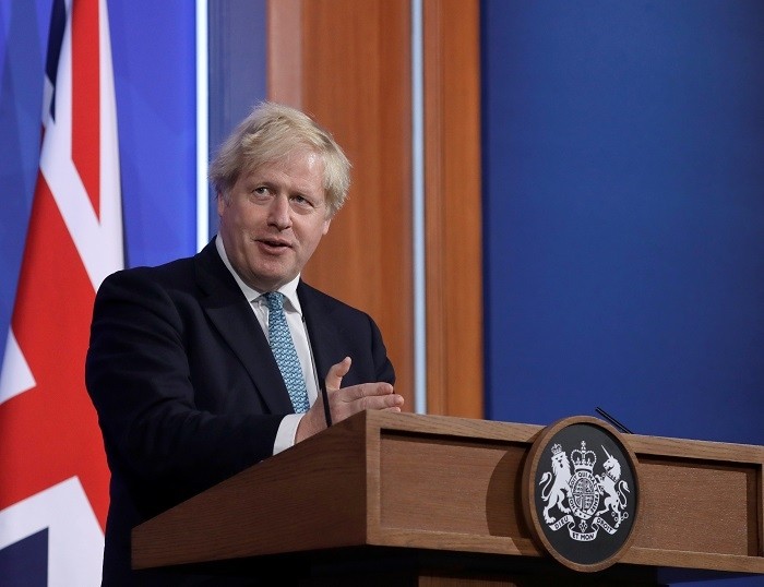 British Prime Minister Boris Johnson will host the first in-person summit in almost two years of G7 leaders next week and said he would seek a pledge to hit the global vaccination goal.