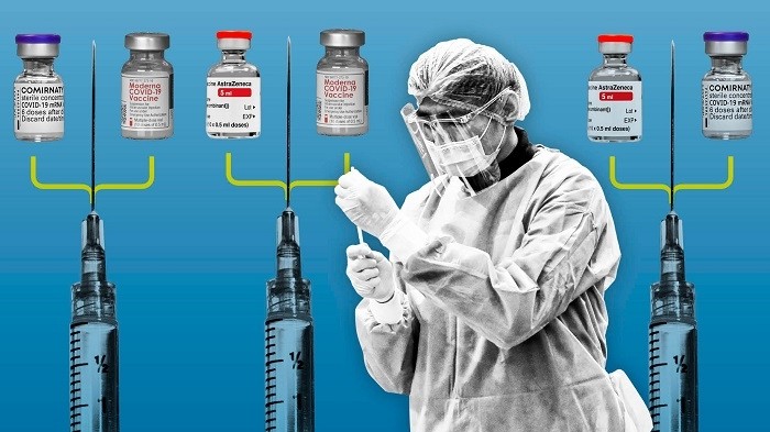 A growing number of countries are looking at switching to different COVID-19 vaccines for second doses or booster shots amid supply delays and safety concerns that have slowed their vaccination campaigns. Several medical studies to test the efficacy of switching COVID-19 vaccines are under way.