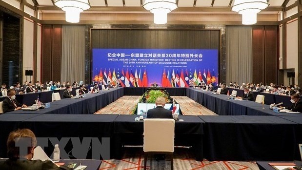 An overview of Special ASEAN-China Foreign Ministers' Meeting (Photo: VNA)