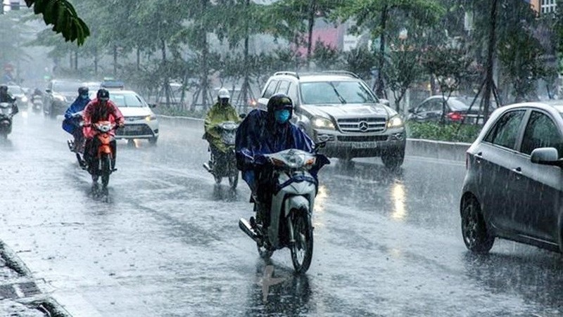 Showers and thunderstorms are expected to hit the capital city of Hanoi on June 8-10. (Illustrative image)