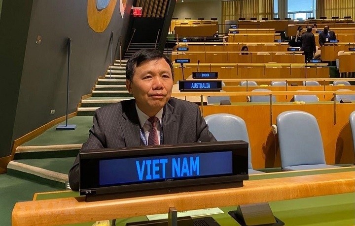 Ambassador Dang Dinh Quy, head of the Vietnam Mission to the United Nations. (Photo: VNA)