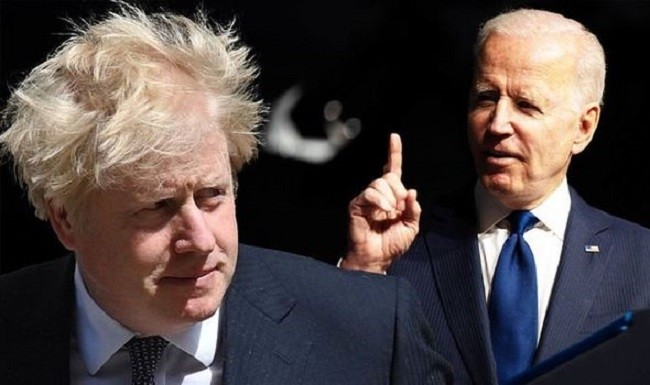 British Prime Minister Boris Johnson hailed US President Joe Biden on Thursday as "a big breath of fresh air", and praised his determination to work with allies on important global issues ranging from climate change and COVID-19 to security.
