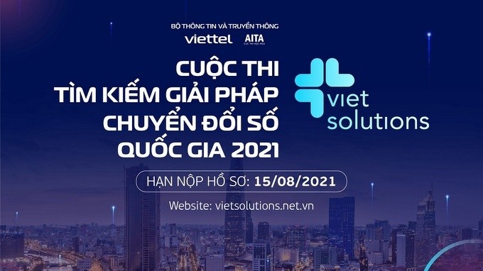 The Viet Solutions Contest 2021 aims to promote national digital transformation. 