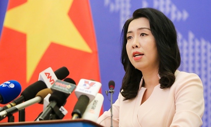 Foreign Ministry spokeswoman Le Thi Thu Hang.